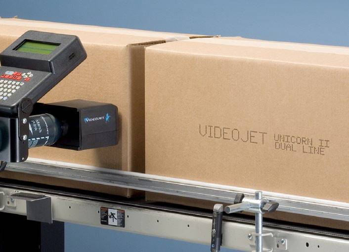 0_14 Videojet Unicorn II货箱喷码机在纸箱上打印