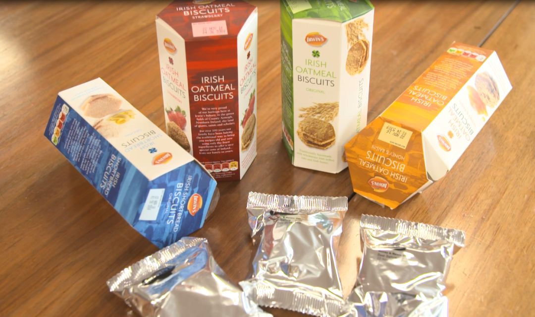烘焙食品纸箱与柔性包装