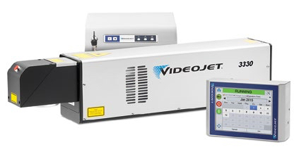带VIDEOJET 3330象征的设备与节造屏