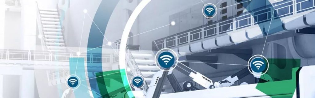 工业出产线与无线网络衔接示意图