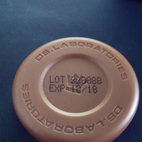 圆形容器底部的LOT、EXP点阵字符